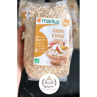 (Tách lẻ) Yến mạch cán mỏng hữu cơ Markal 2022