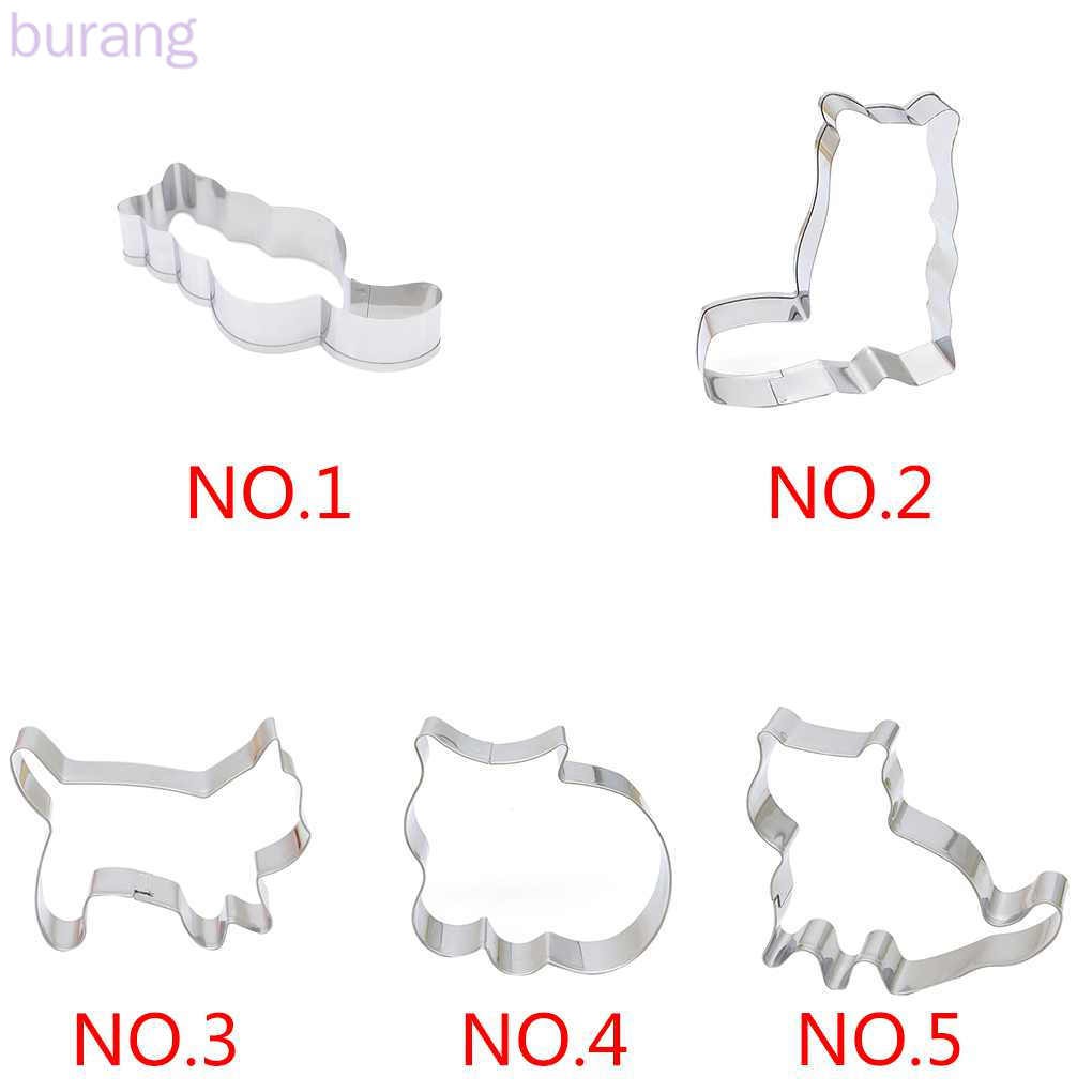 Khuôn cắt tạo hình làm bánh hình chú mèo dễ thương