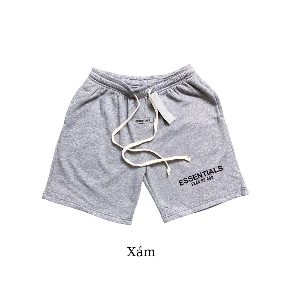 Quần Short Essentials Chất Liệu Nỉ Bông Thoáng Mát