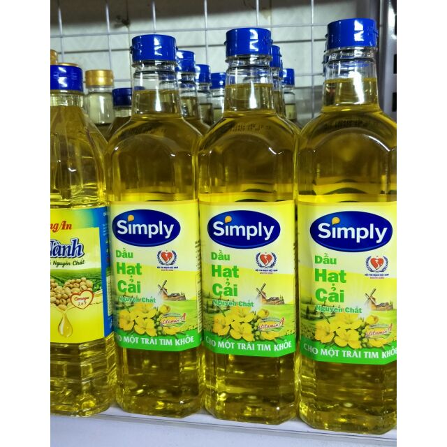 Dầu Simple hạt cải 1 Lít