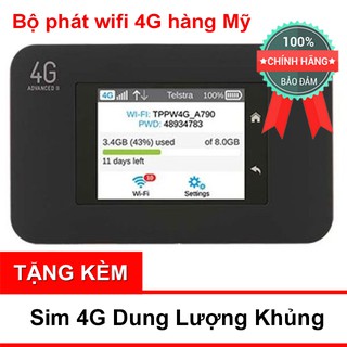 (Rẻ Vô Địch) Bộ Phát Wifi 4G Netgear 4G 782S, 762S, AC800S Hàng Mỹ