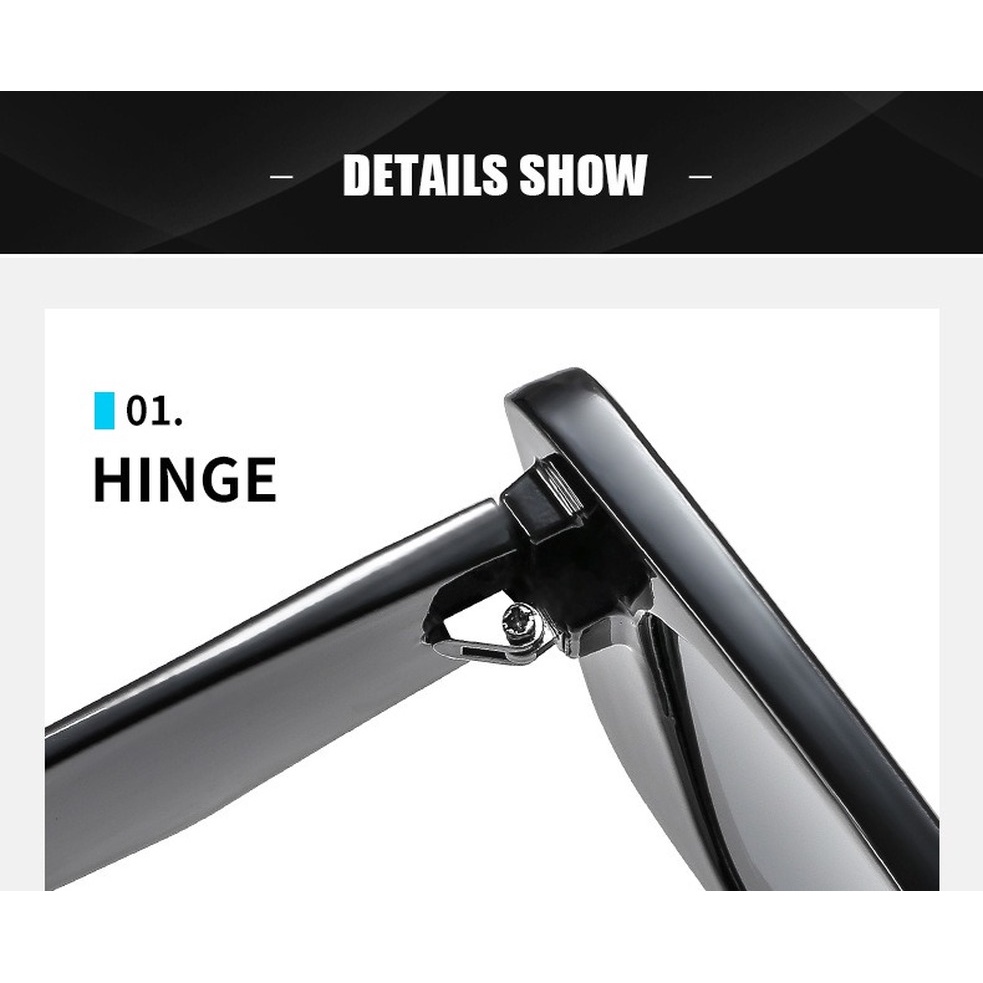 (KIQI-FASHION) COD Kính Mát Mắt Mèo Chống Tia Uv400 Thời Trang Cho Nữ