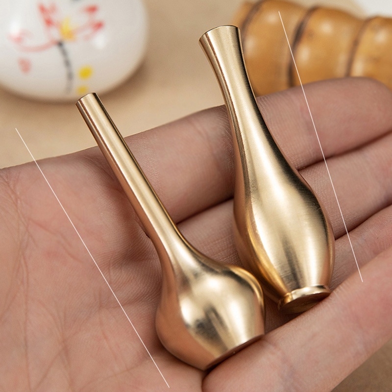 Bình Hoa Mini Bằng Đồng Nguyên Chất Để Bàn Trang Trí Tiệc Cưới
