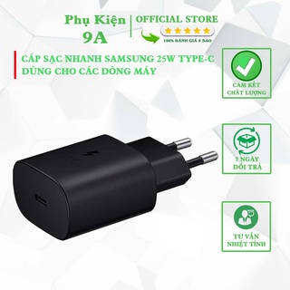 củ sạc nhanh Samsung 25W typeC cho S20/S20+/S20Ultra/ note 10/ note10+/... và nhiều dòng máy khác.