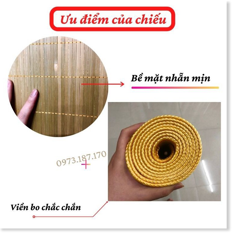 Chiếu trúc Tây Bắc, chiếu tăm tre mát mịn 1 đổi 1 trong 7 ngày  Bà Trùm Buôn Sỉ