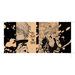 BÌA HANDMADE CHÚ THUẬT HỒI CHIẾN GIẤY KRAFT