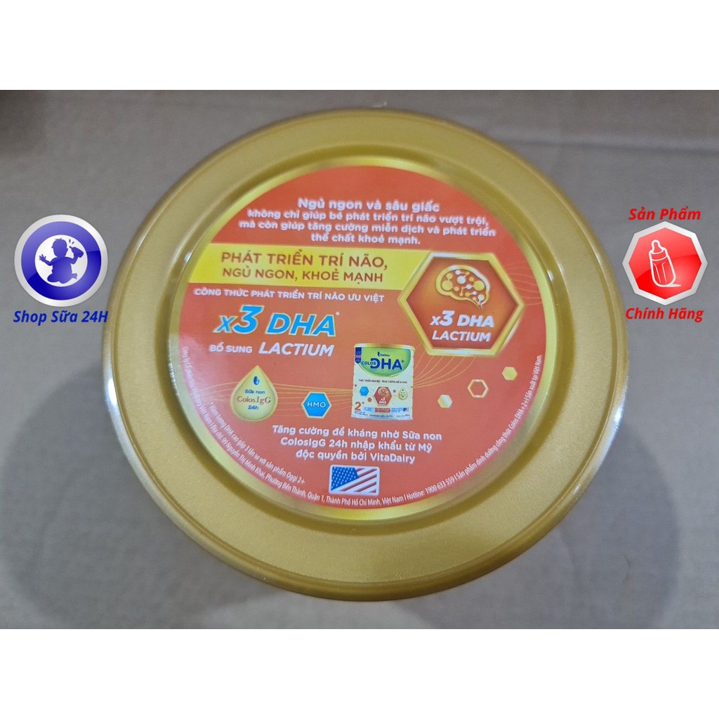[QUÉT QR TÍCH XU] Combo 4 Hộp Sữa Bột Colos DHA 0+, 1+ Loại 800g