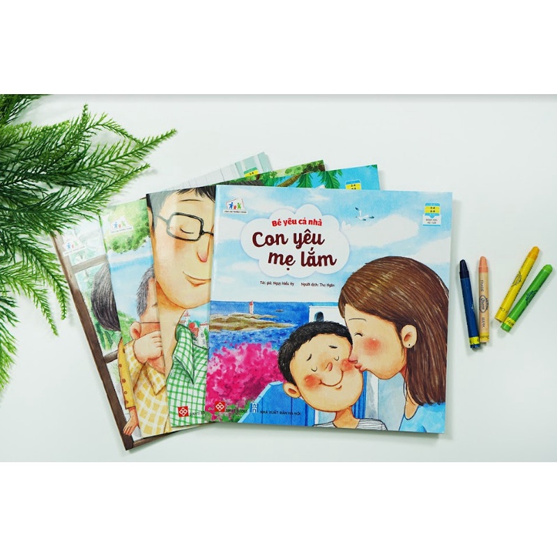 Sách - Bé yêu cả nhà ( 4 tập)