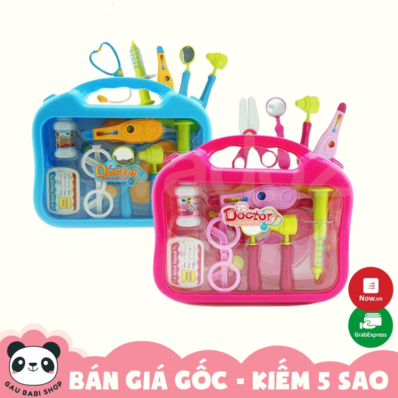 Hộp đồ chơi bác sĩ Toys house - đồ chơi hướng nghiệp sáng tạo, phát triển kỹ năng và tư duy