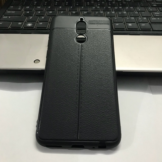 Ốp lưng auto focus huawei nova2i giả da cao cấp