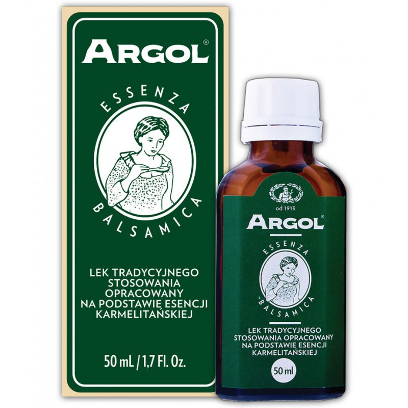 Argol Essenza Balsamica - Giúp giảm tiết đờm, giảm ho, giảm khàn giọng - Hộp 50ml