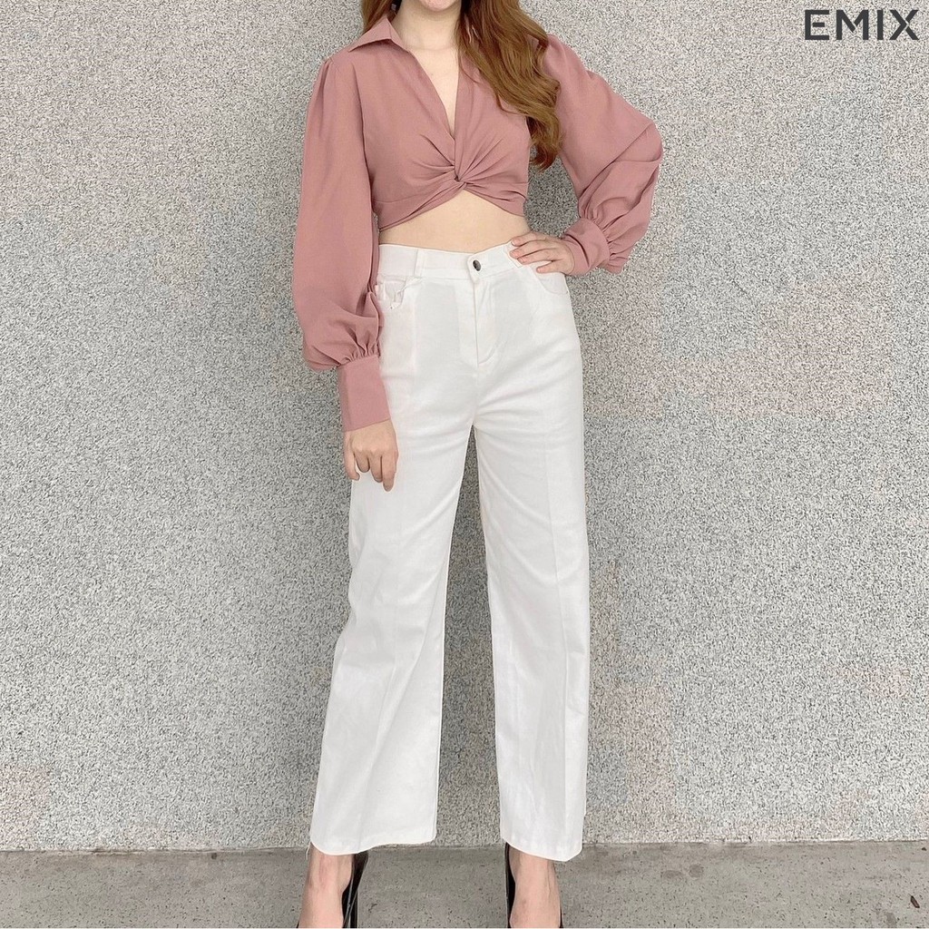 [Mã WABRLOW5 giảm 15% đơn 300K] Quần cullotes chất thô ống xuông hàng đẹp EMIX | BigBuy360 - bigbuy360.vn