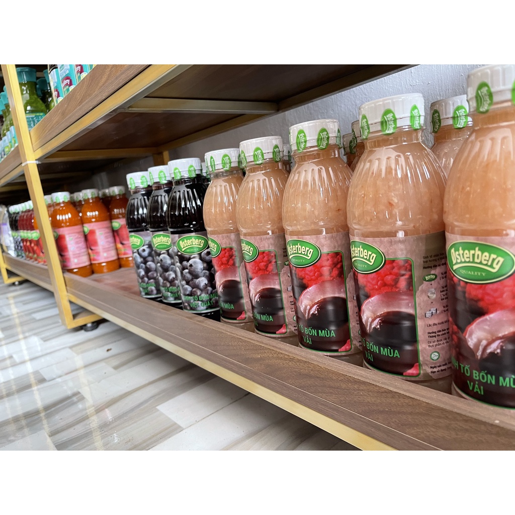 Sinh tố Osterberg đủ mùi vị chai 1L