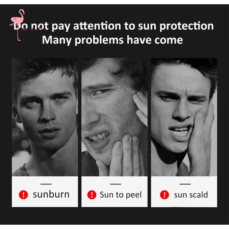 Kem chống nắng body ZKYO SPF50 Làm Trắng UV Cho Nam