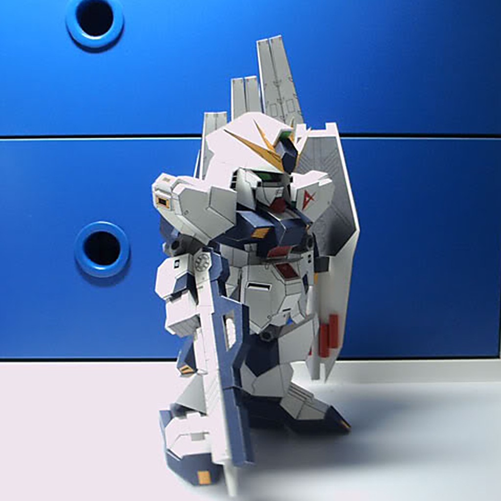 Mô hình giấy Robot SD RX-93 v Gundam Evolve ver 2