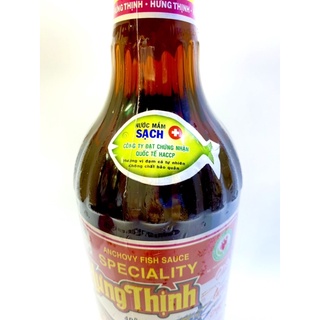 Nước mắm nhỉ Cá cơm Hưng Thịnh 40 độ đạm 750ml
