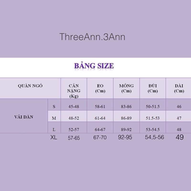 Quần Jeans Ngố Lửng_3AN_Chất Co Dãn Mềm_850 Size:S/M/L/XL_Jeans Cao Cấp