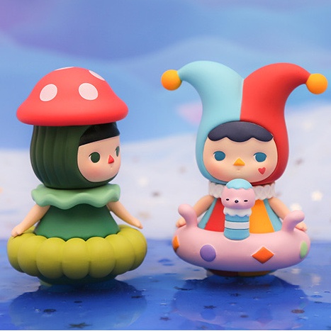 ★Hgtoys★Búp Bê Popmart PUCKY Bubble Series Mystery Trang Trí
