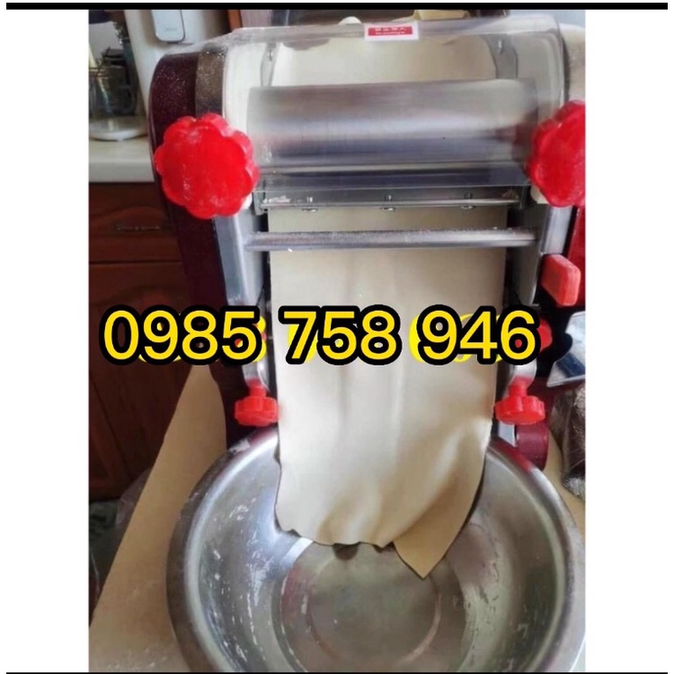 Máy cán bột , cắt bột  chạy điện làm vỏ há cảo, bánh bao , bánh gối tiện lợi