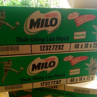 (Hàng có sẵn) MILO dây 10 gói*22gr date 1/2022