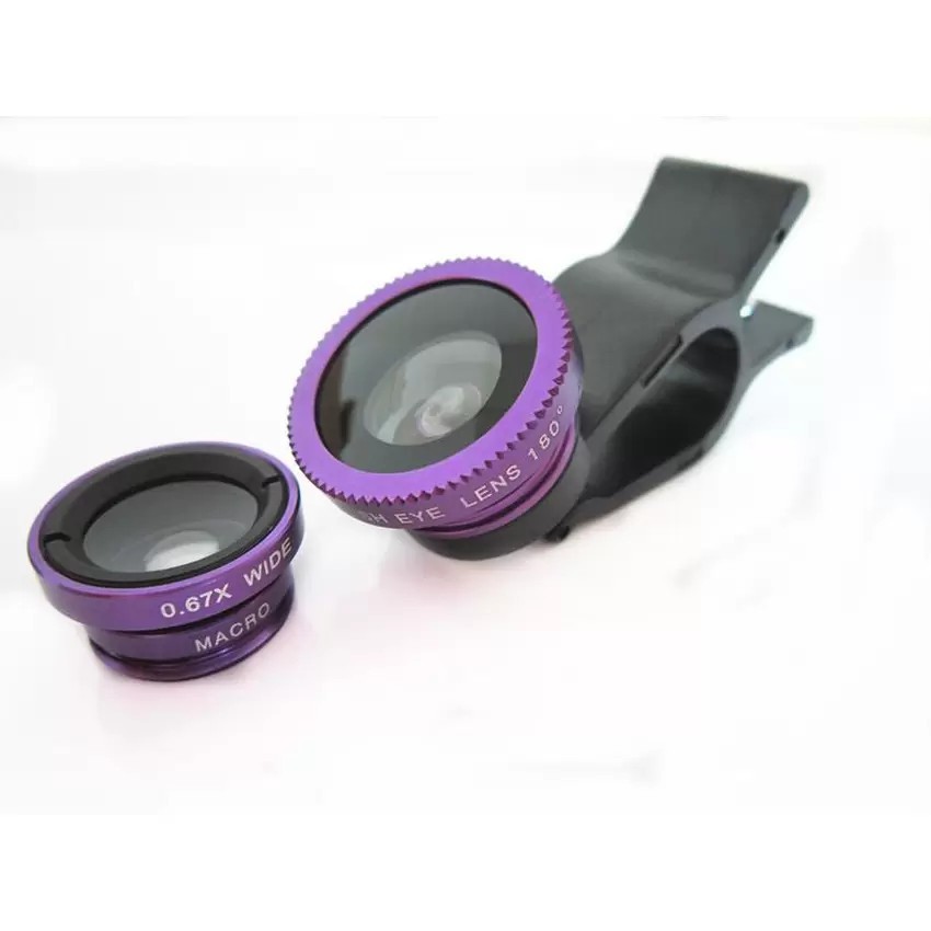 Lens chụp hình cho điện thoại 3 trong 1 Universal Clip Lens - Hình Ảnh Rõ Nét | BigBuy360 - bigbuy360.vn