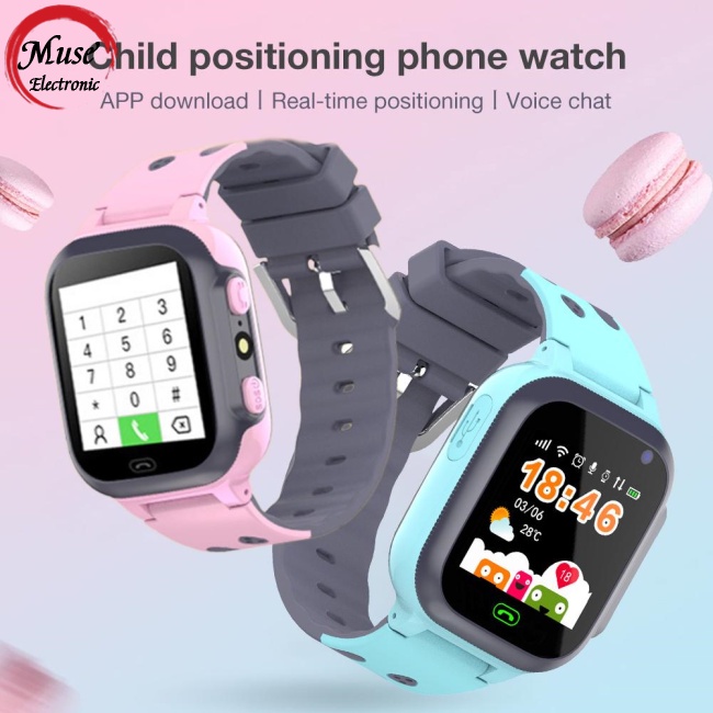 Đồng Hồ Thông Minh Q16 Ipx67 Chống Nước Có Định Vị Gps Và Đèn Cho Trẻ Em