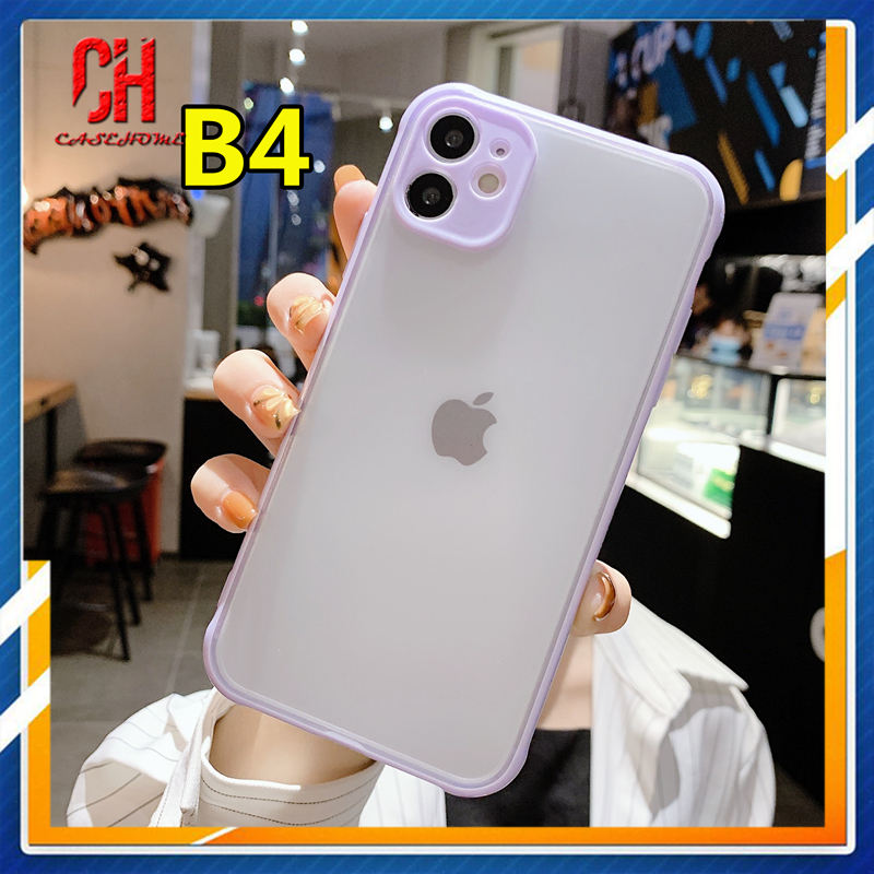 Ốp điện thoại màu kẹo cho IPhone 11 6 7 6S 8 Plus 12 mini 12 pro max X Se 2020 IPhone 11  PRO MAX XR XSMAX 6Plus 7Plus 6 Plus 8 Plus XS | BigBuy360 - bigbuy360.vn