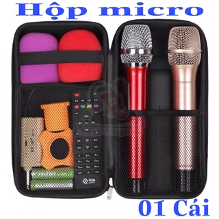 Hộp đựng micro không dây, túi đựng micro ví bảo vệ micrphone hộp Hộp Đựng Micro kèm chống lăn miro