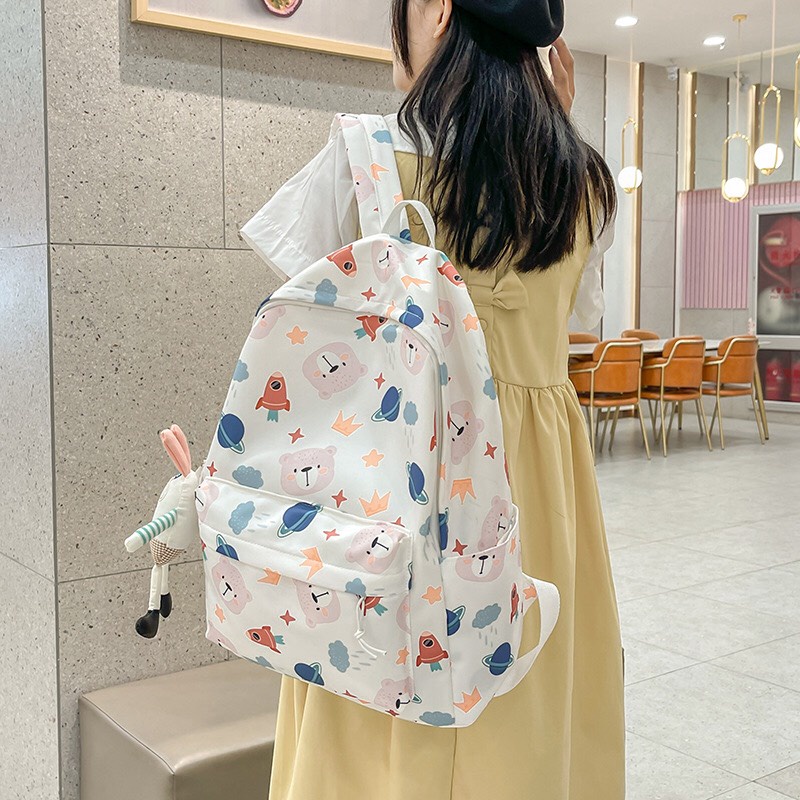 Balo hình cute chất dù mịn mềm sang xịn