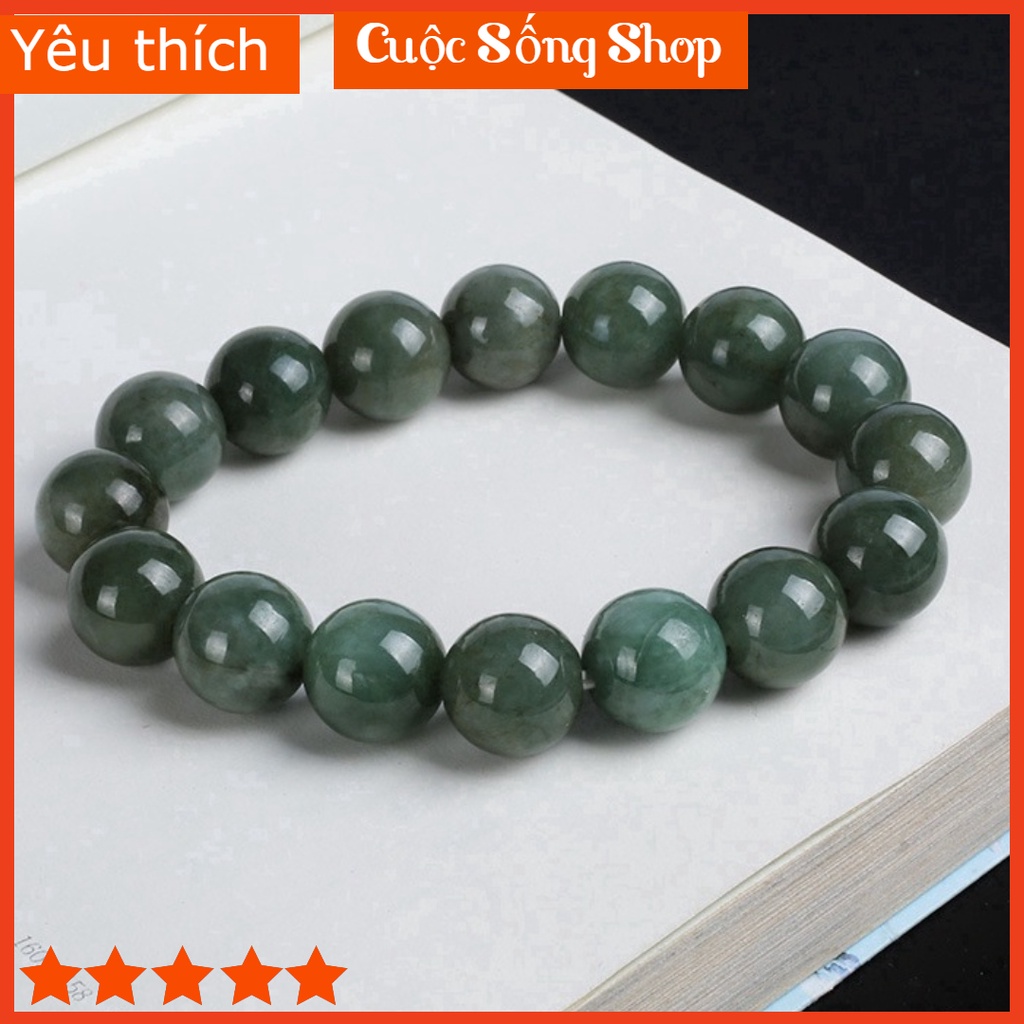 Vòng Tay Ngọc_Jadeite Tự Nhiên,Hợp Mọi Mệnh Phong Thủy , D38, Kích Thước Lựa Chọn.