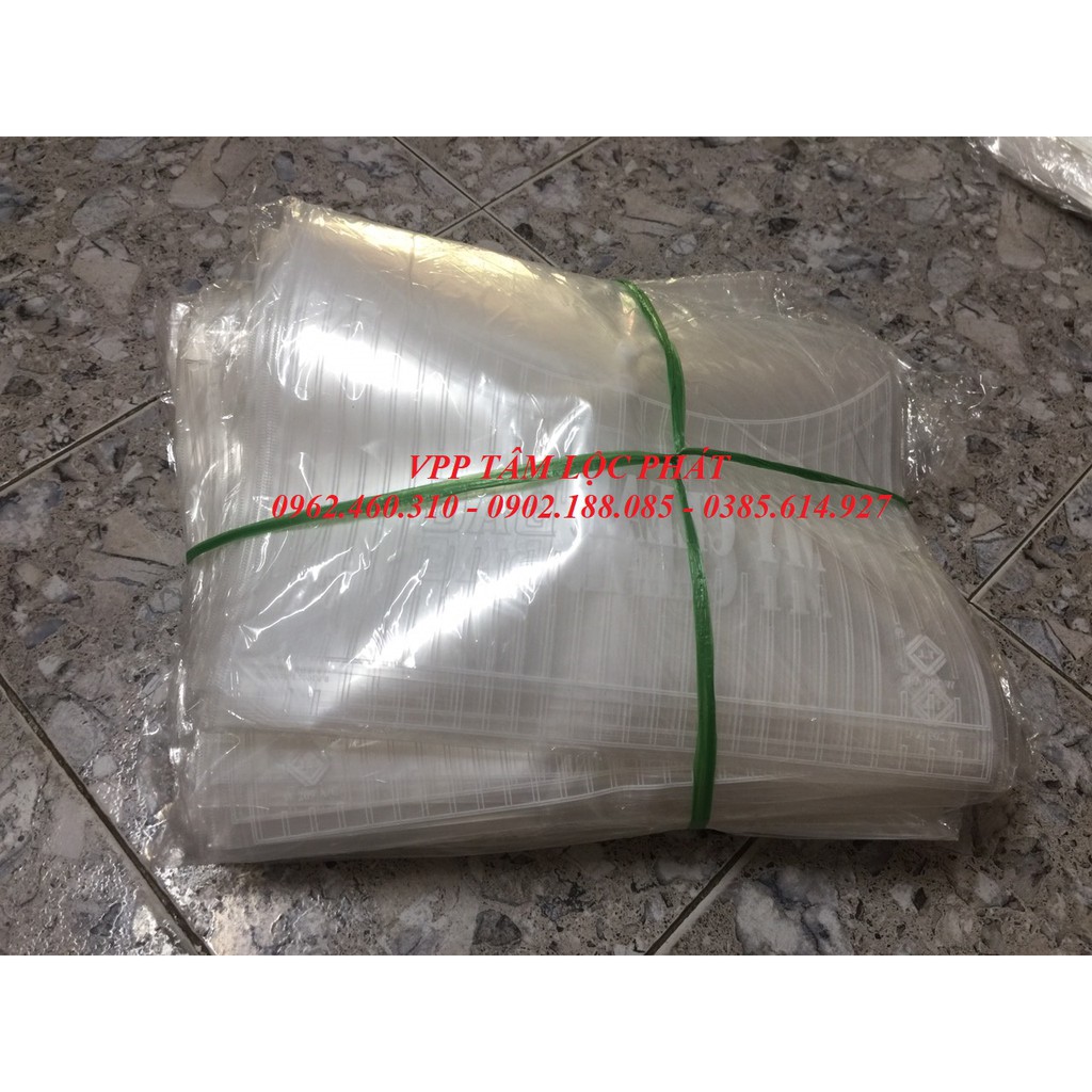 SỈ 100 chiếc Túi Clearbag khổ A TRUNG - Túi đựng hồ sơ có cúc - Túi khuy - Bìa nút