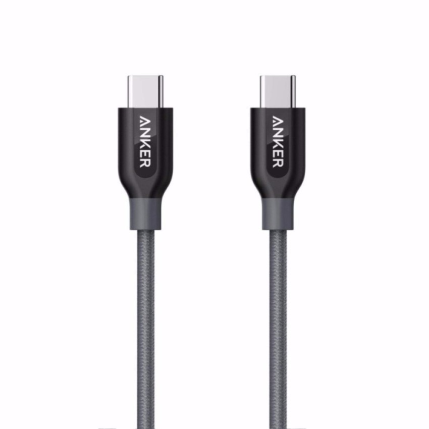Cáp Anker PowerLine+ USB-C ra USB-C 2.0 - Dài 0.9m - A8187