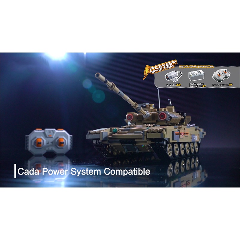 Đồ chơi Lắp ráp Mô hình xe tăng CaDA C61003 TANK T90 1722PCS Military Chariot
