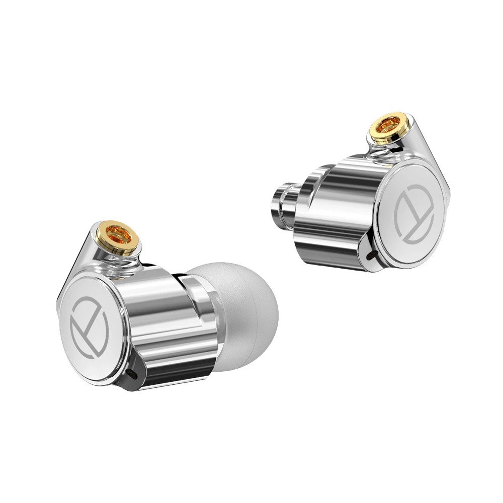 Tai nghe nhét tai kim loại TRN TA1 Drive 1BA + 1DD với cáp Mmcx Trn Vx Ba8 V90S mạ bạc