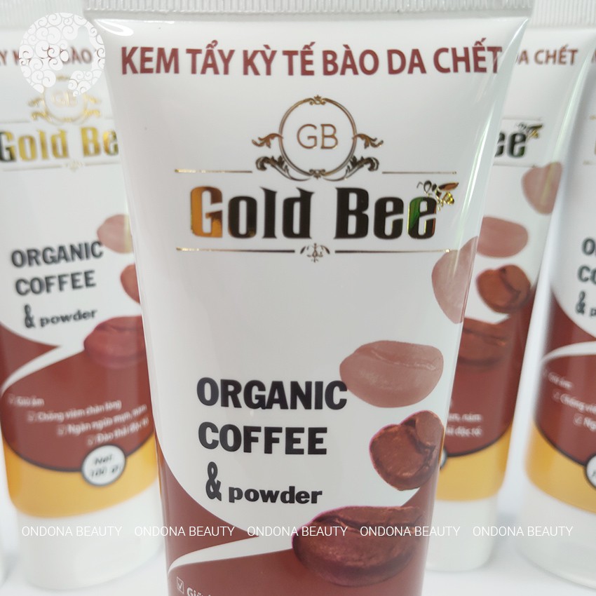 [THIÊN NHIÊN] KEM TẨY KỲ TẾ BÀO DA CHẾT ORGANIC COFFEE (Cho Da Mặt) - Ondona Beauty