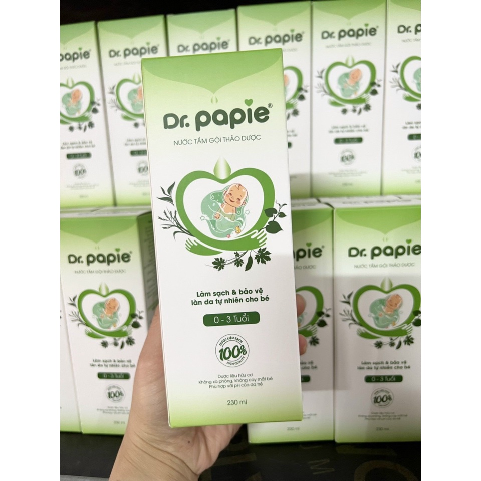 Gạc Rơ Lưỡi Dr.PAPIE Vệ Sinh Răng Miệng Cho Bé,Rơ lưỡi Sữa tắm , Khăn lau hạ sốt Dr.papie cho bé