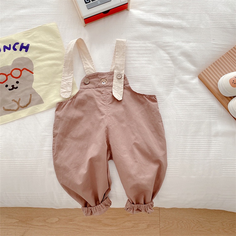 Áo Thun Tay Dài In Hình Gấu Dễ Thương Thời Trang Mùa Thu Cho Bé Trai 0-3 Tuổi