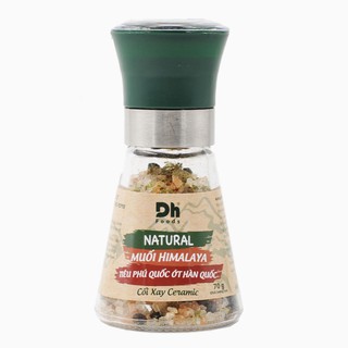 Natural muối himalaya tiêu phú quốc ớt hàn quốc - 70gr