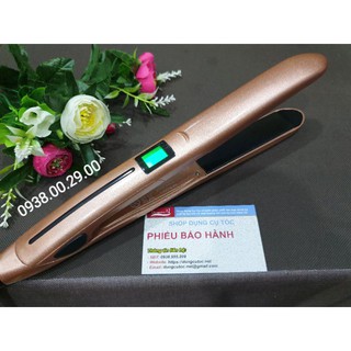 Máy Duỗi Tóc Cao Cấp Bản Nhỏ Kẹp Cúp Giữ Nếp Lâu. Máy Kẹp Uốn Cúp Tạo Kiểu Tại Nhà.(Ảnh thật)