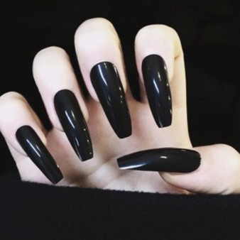 Set 24 Móng Tay Giả Sáng Bóng Phong Cách Âu Mỹ móng giả dài móng giả