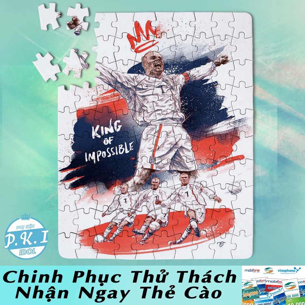 HÀNG XUẤT KHẨU - Tranh Ghép Hình David Beckham - QUÀ TẶNG SINH NHẬT CỰC CHẤT LƯỢNG