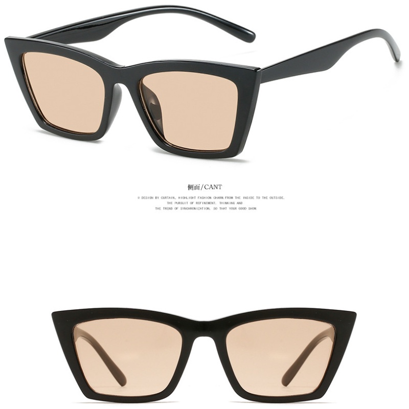 (KIQI-FASHION) COD Kính Mát Hình Mắt Mèo Chống Tia Uv400 Phong Cách Retro Thời Trang Cho Nữ
