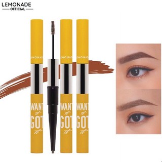 Chì Kẻ Mày Hai Đầu Lemonade Want It Got It Dual Eyebrow