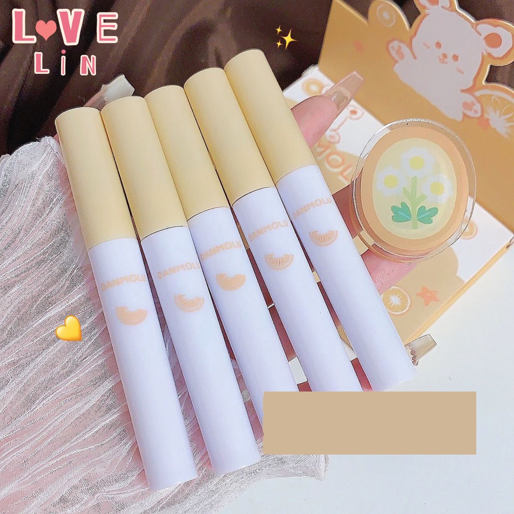 [Lovlein] Bộ Son Kem Màu Nhung Lì Trắng Và Không Dễ Phai Màu Cho Học Sinh