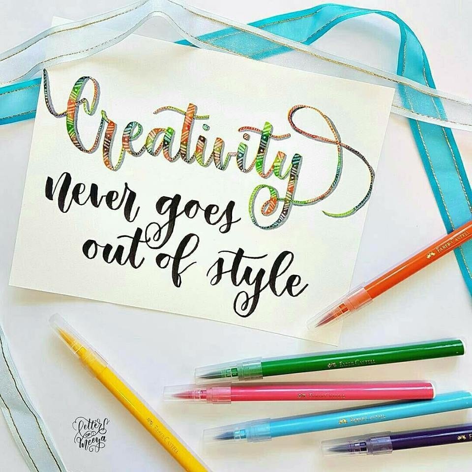 Bút Thư Pháp Calligraphy Đầu Cọ Faber-Castell