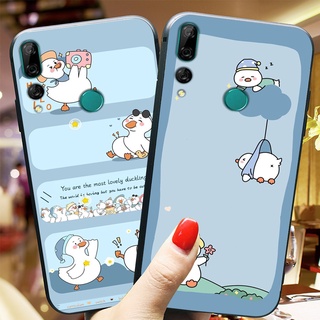 ốp lưng điện thoại huawei y9 prime / y9 2019 / y8s bộ vịt xanh ngộ nghĩnh đáng yêu