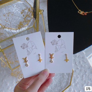 Bông Tai LV titan nhiều mẫu ( hàng loại 1 )