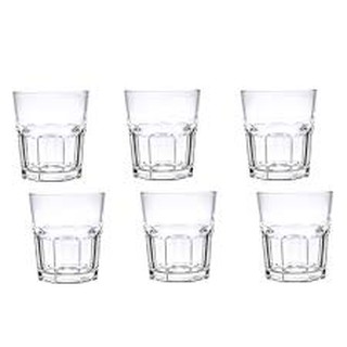 Bộ 6 cốc thủy tinh lùn thái lan UG-389 (306ml)