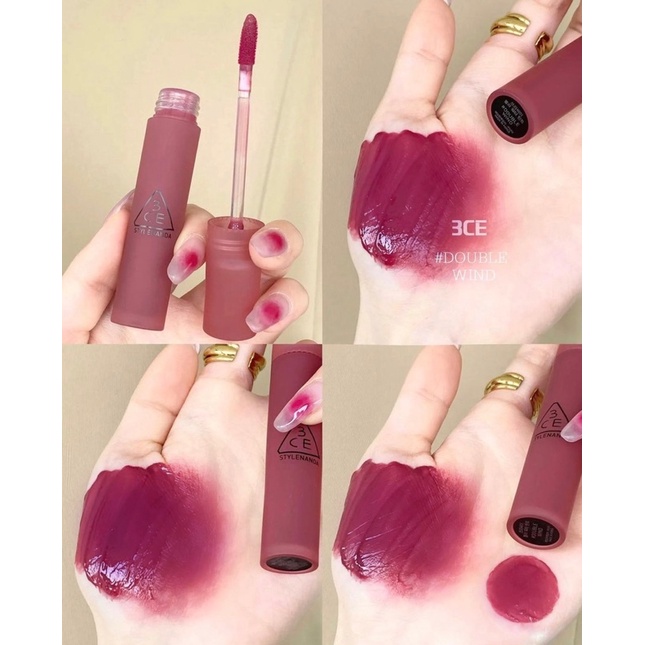 [FREE SHIP] Son 3CE BLUR WATER TINT Màu DOIBLE WIND