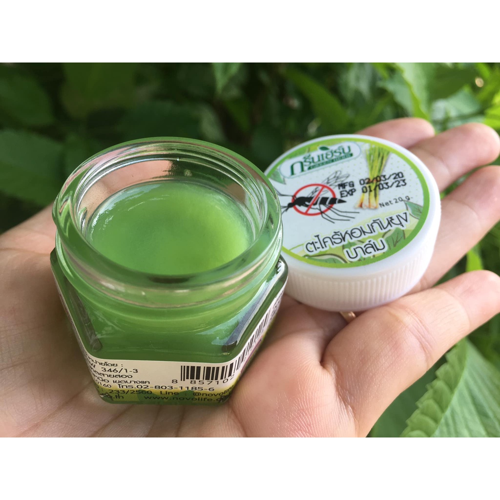 Cao thoa muỗi đốt Green Herb balm 20gr Thái lan